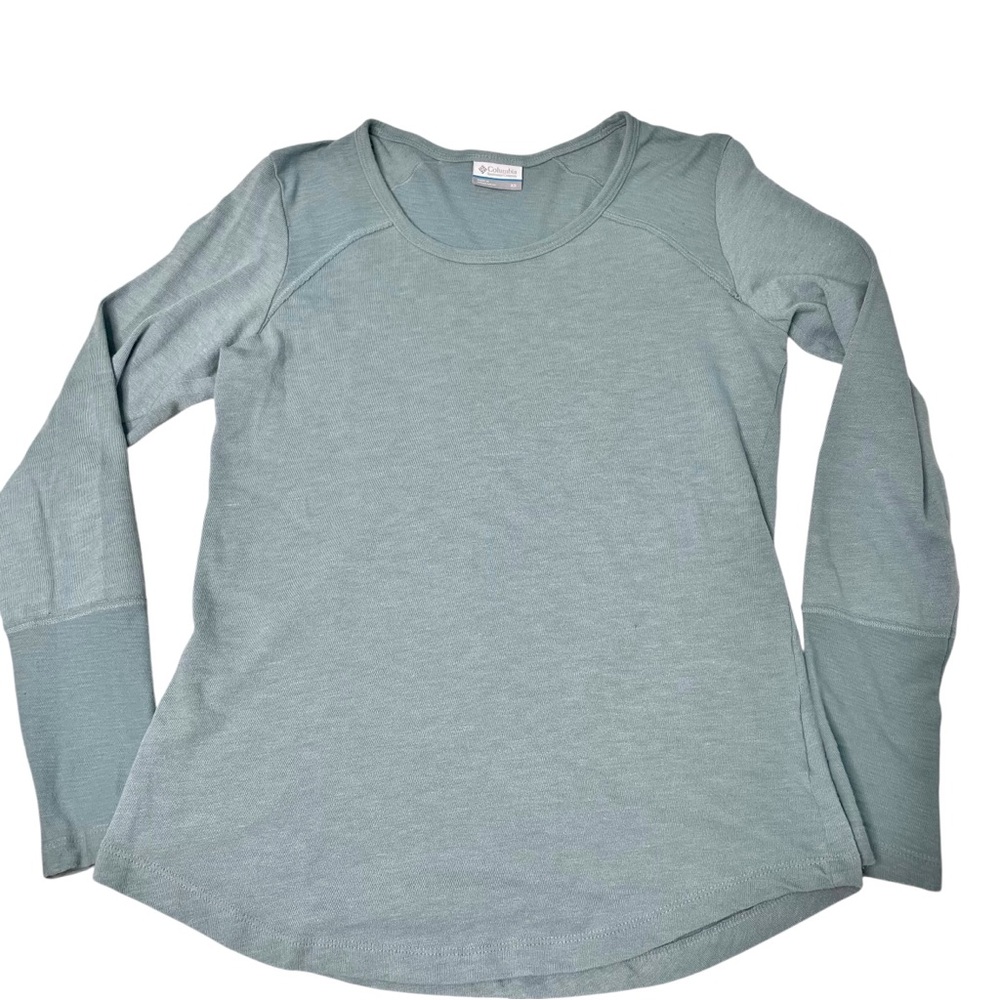 Columbia Long Sleeve Knit Henley Base layer t shirt top XS